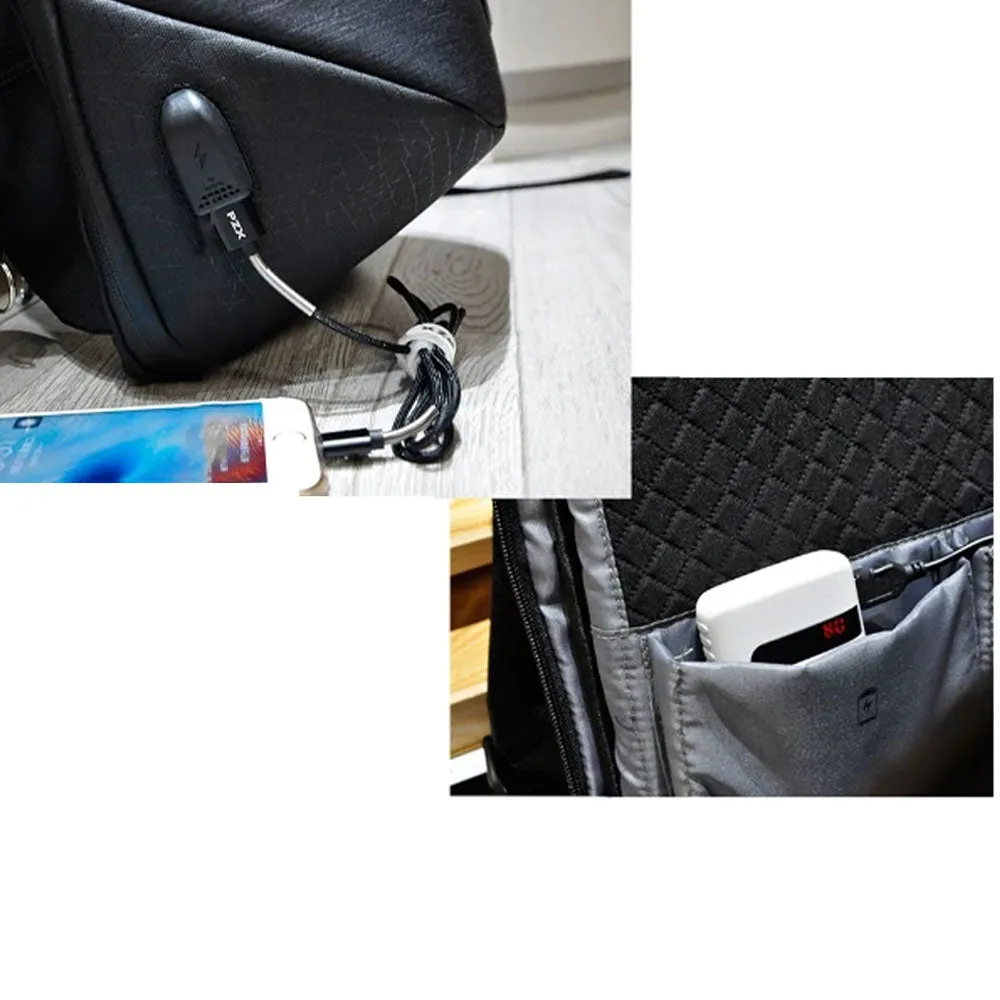 Kingleen BAG02 Laptop Backpack - Black