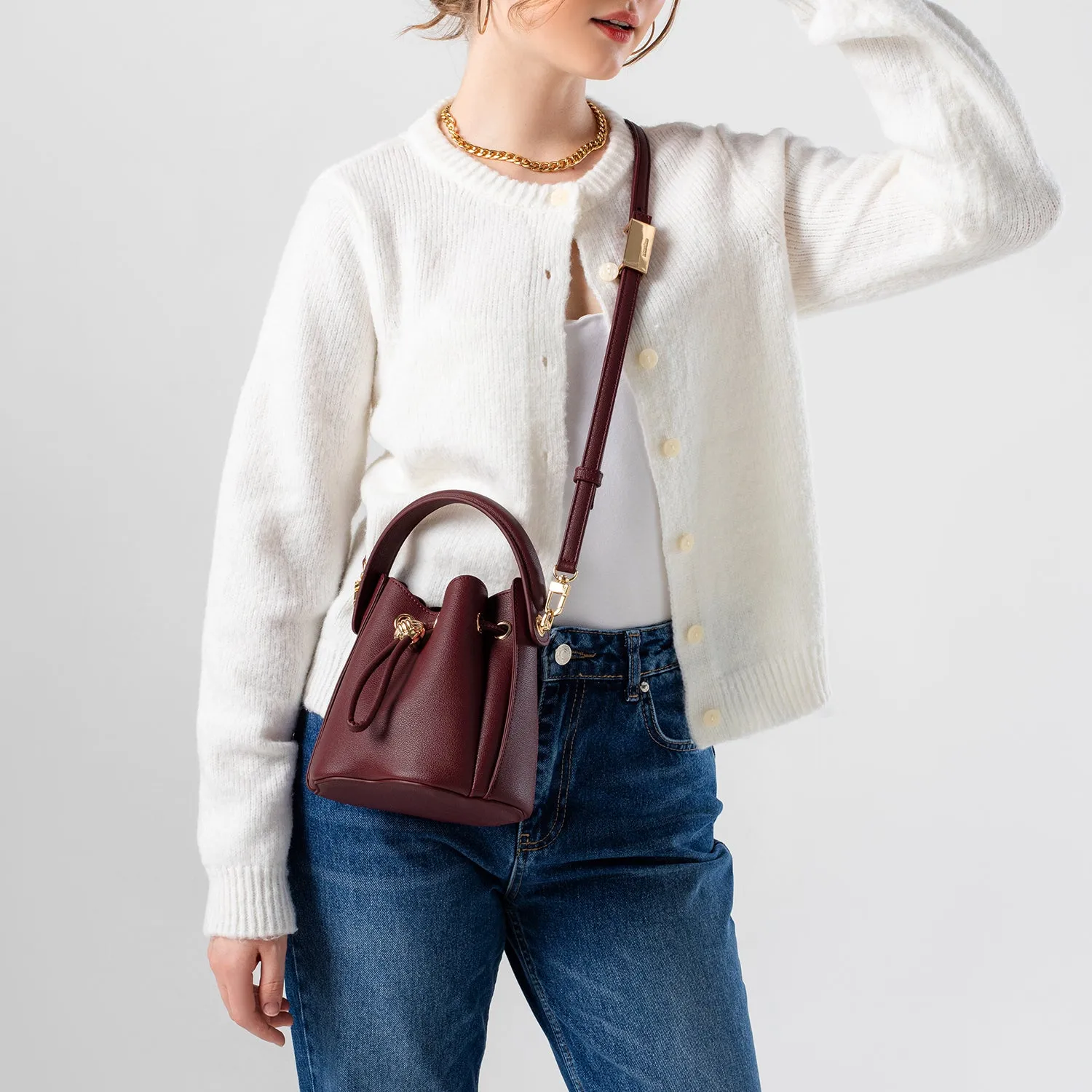 Knoty Bucket Bag