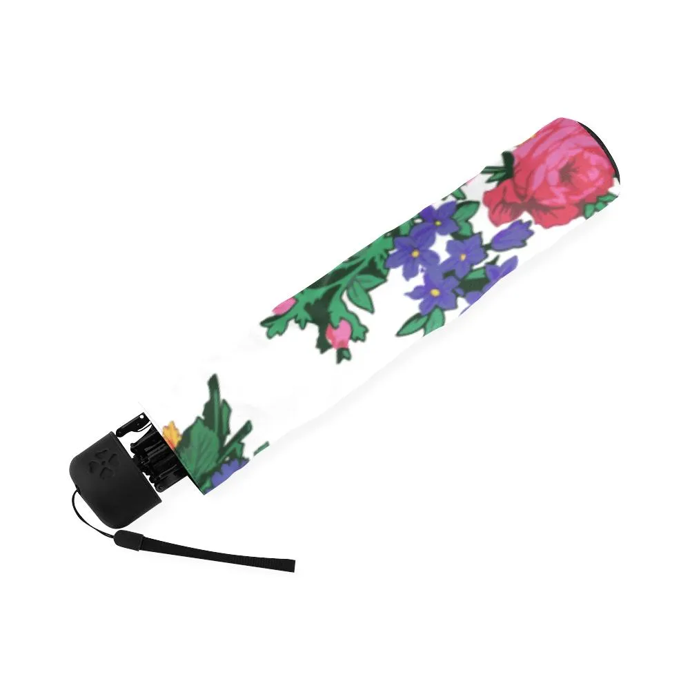 Kokum's Revenge-White Foldable Umbrella