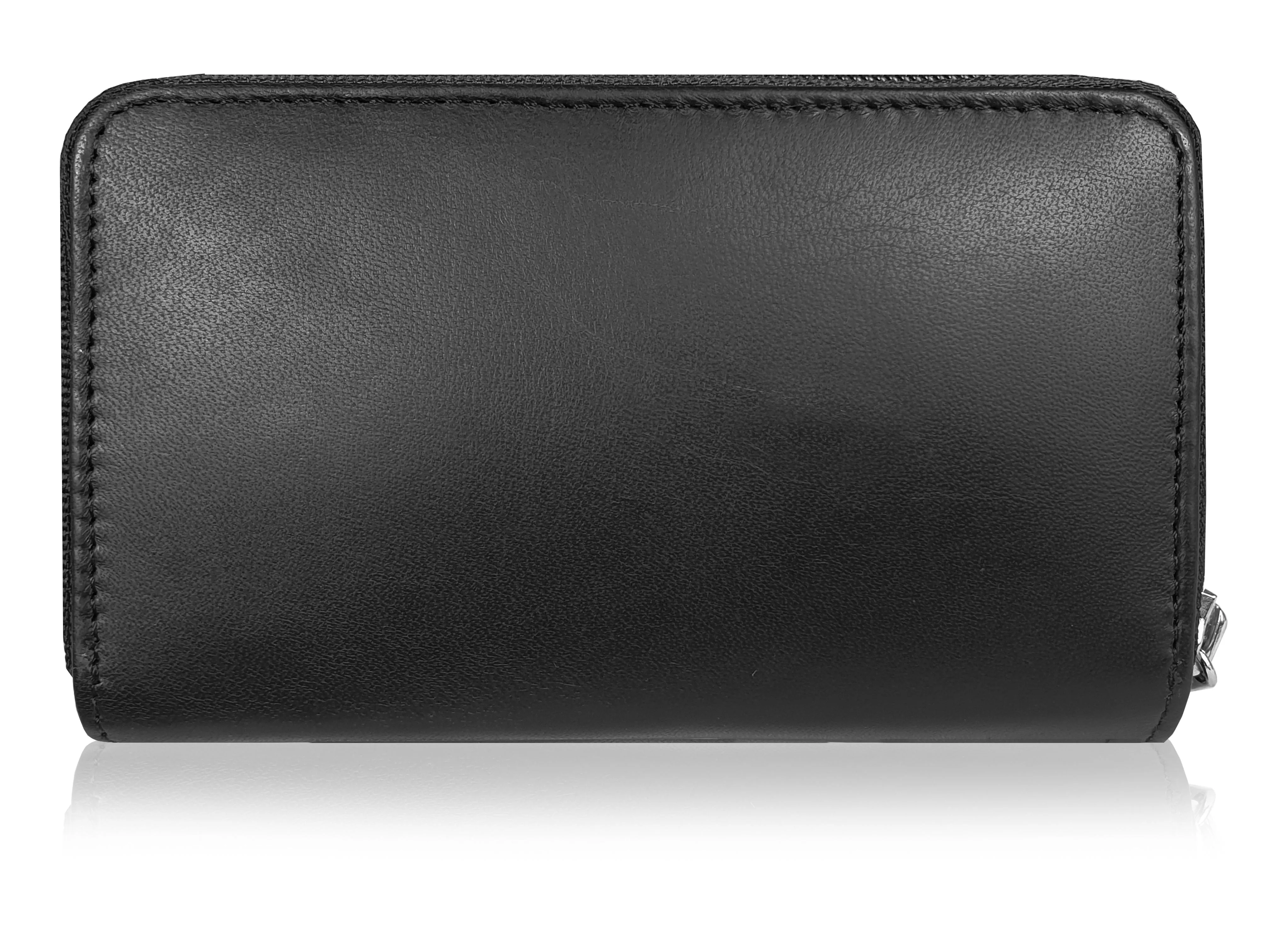 Ladies Designer Leather Purse, RFID Protected Card Slots, Coin Section QL115