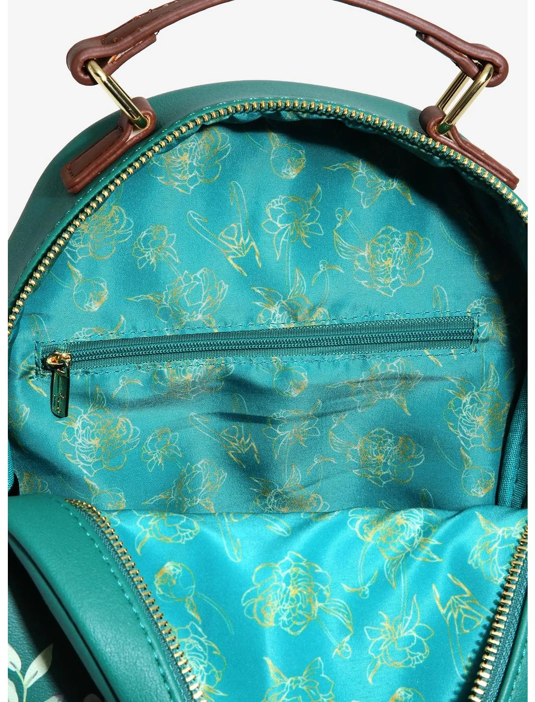 Marvel Mini Backpack Loki Embroidered Floral Loungefly