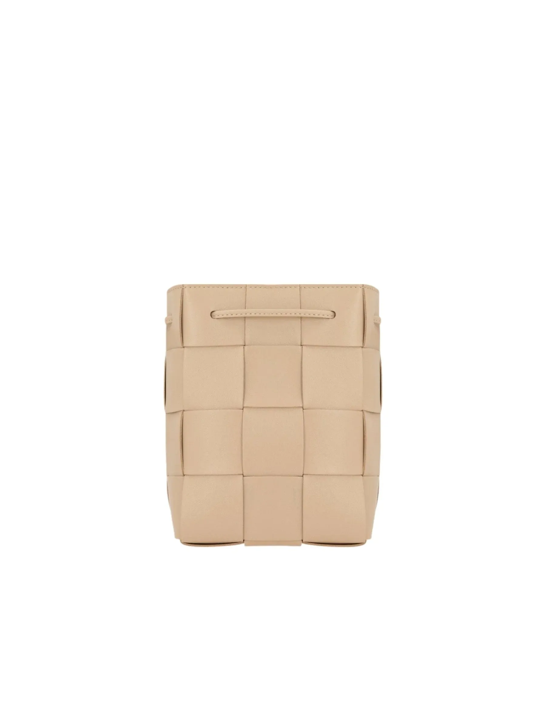 Maxi Intrecciato Leather Bucket Bag