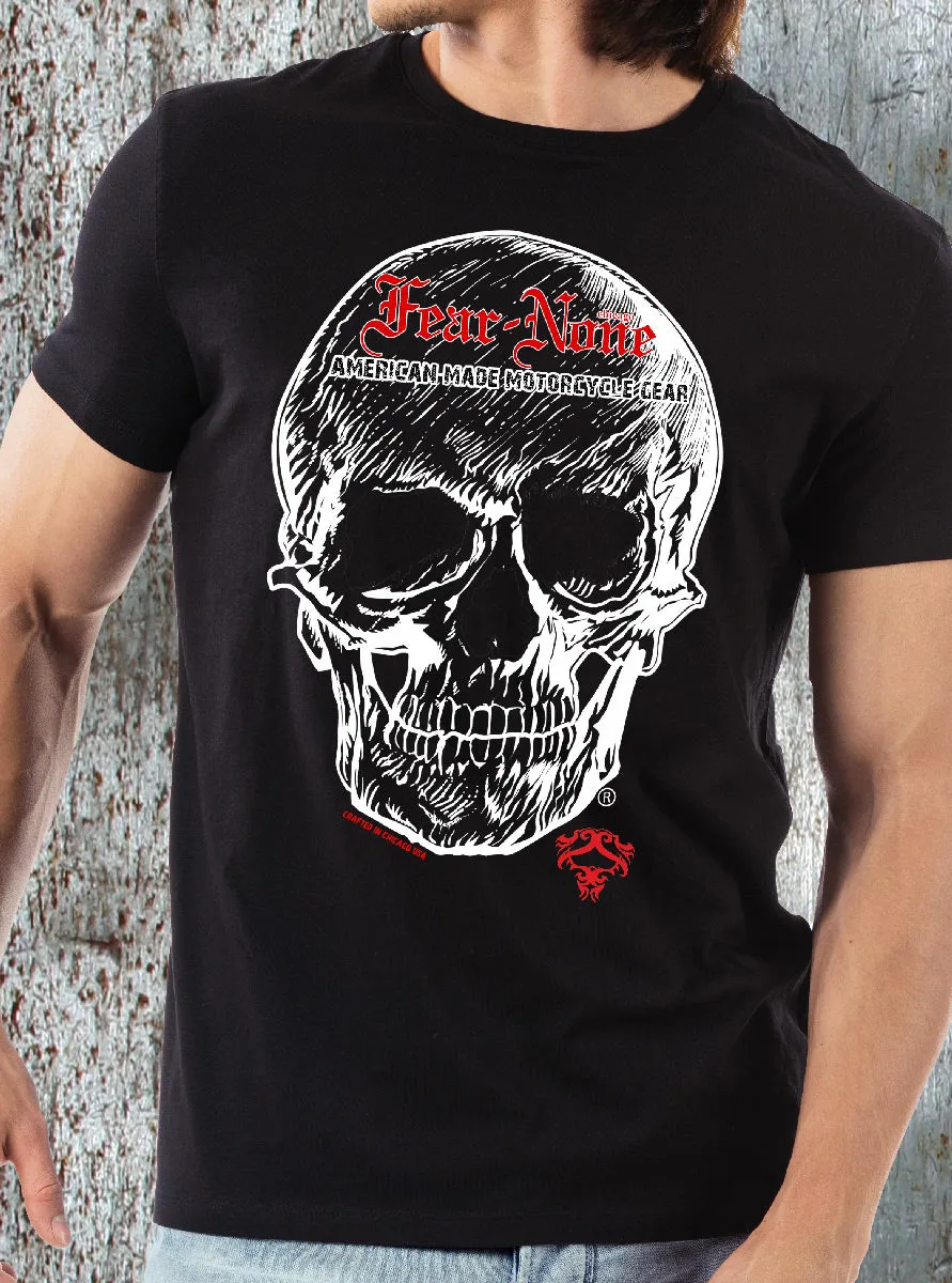 Mens Big Skull Rider (Black) Short Sleeve
