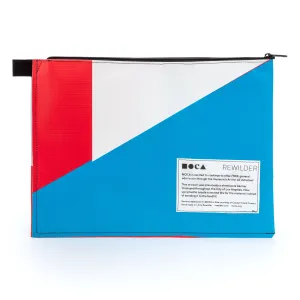 MOCA x Rewilder: Art For All Upcycled Zip Pouch