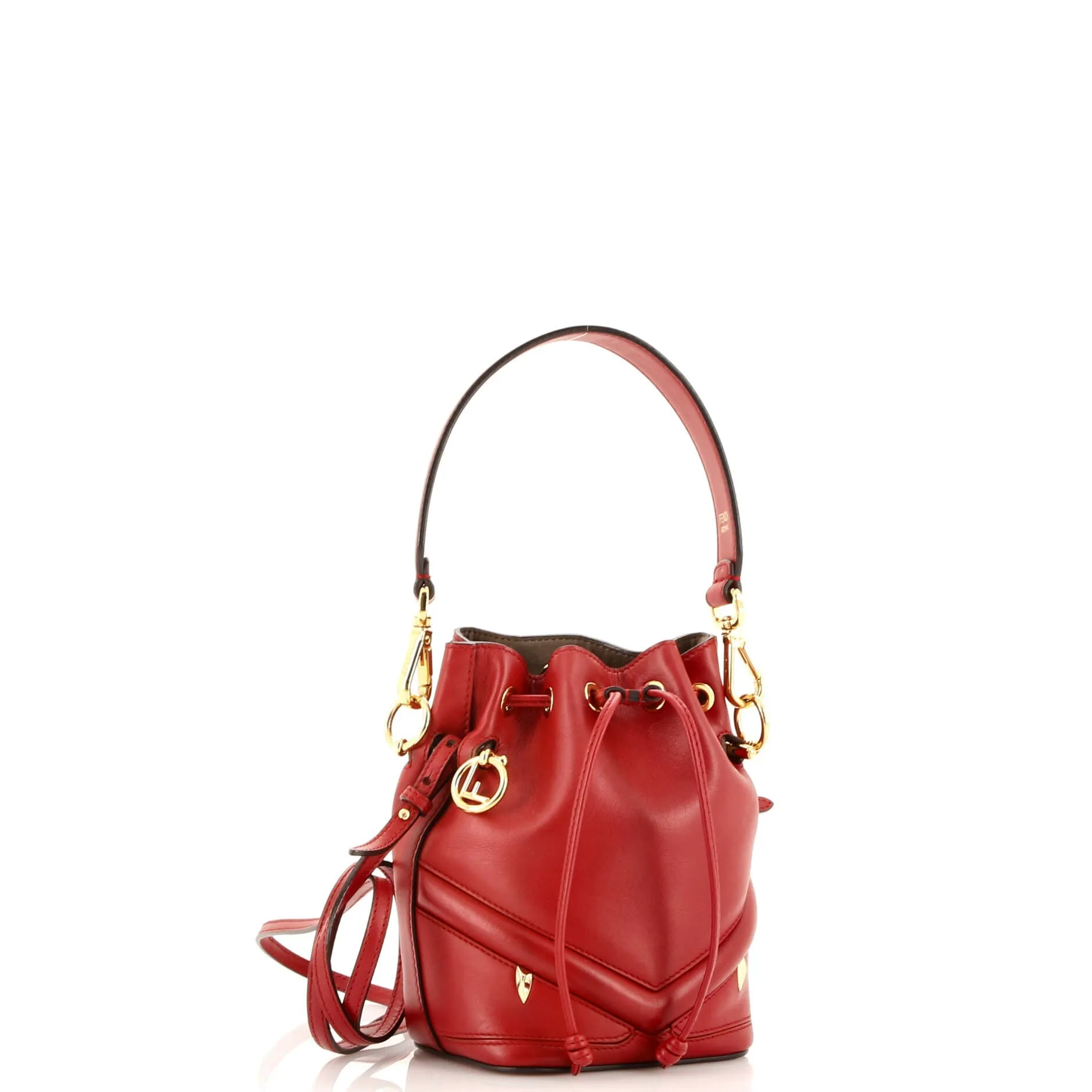 Monster Mon Tresor Bucket Bag Leather Mini