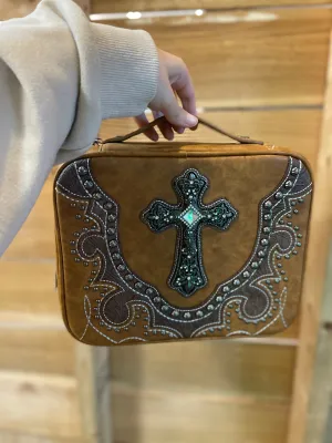 Montana West Leather Cross Case