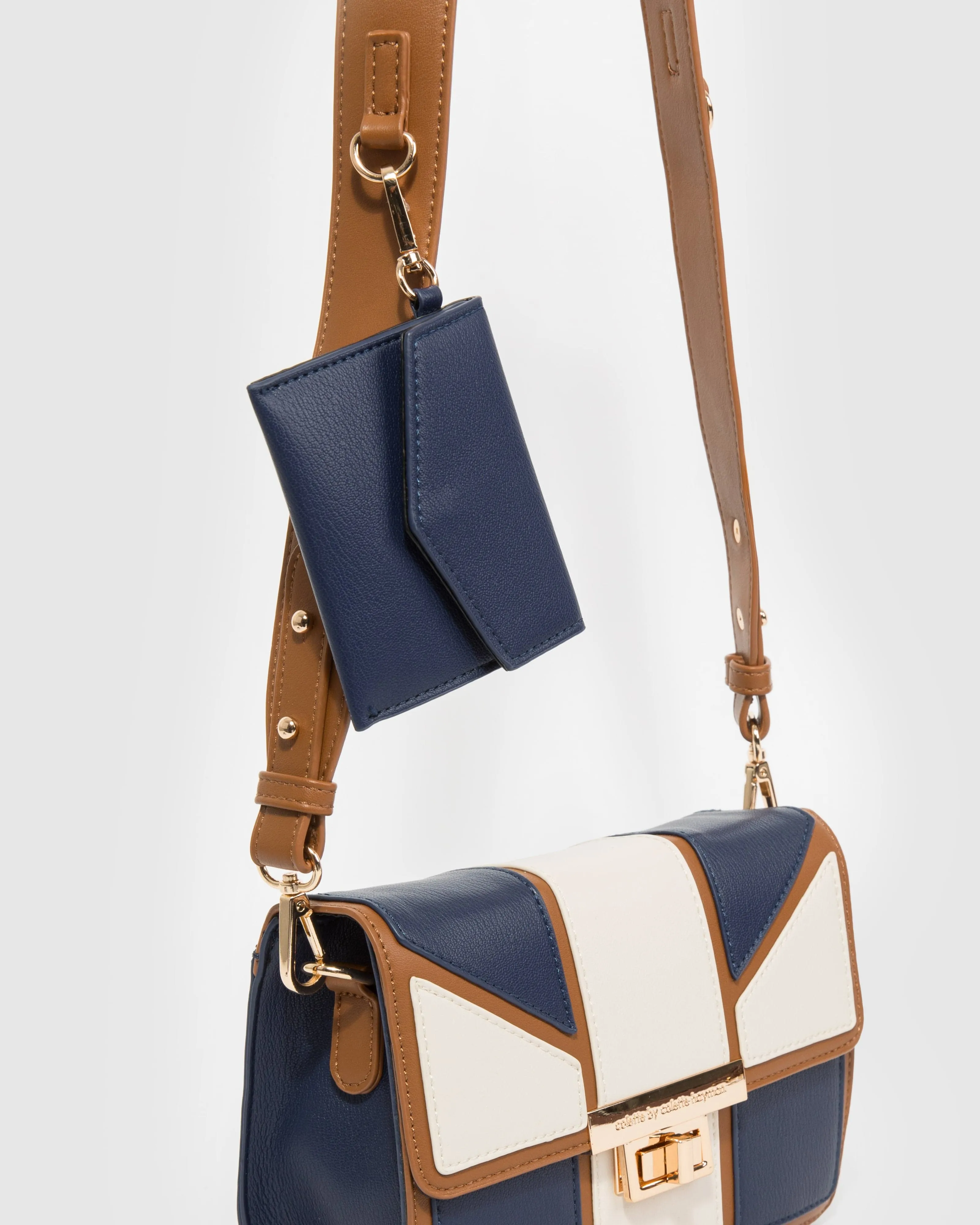 Multi Colour Sierra Panel Crossbody Bag