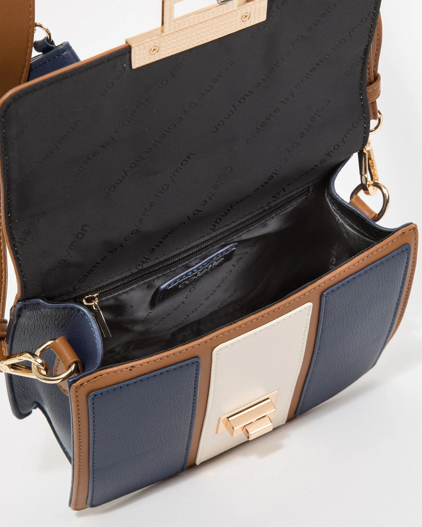 Multi Colour Sierra Panel Crossbody Bag