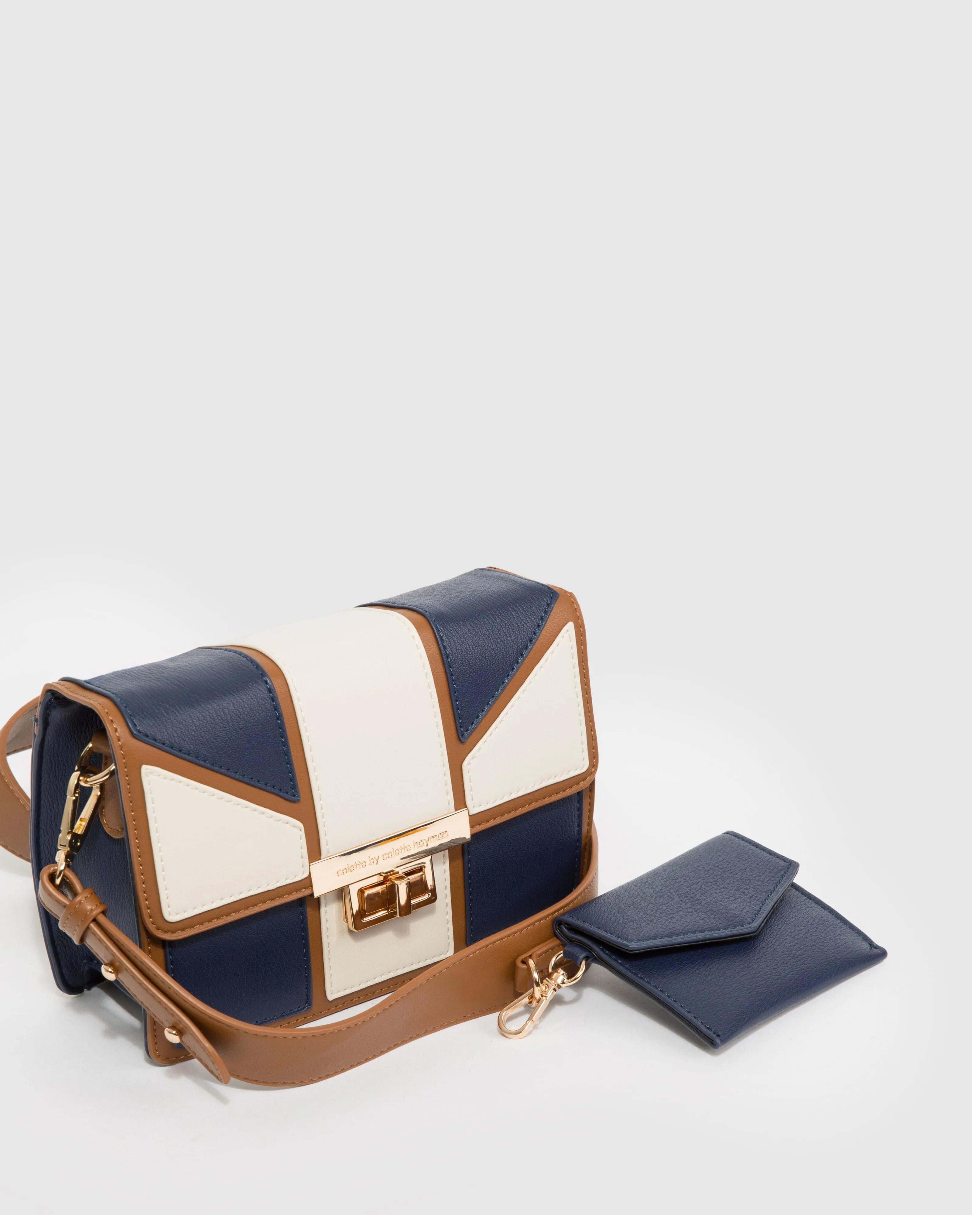 Multi Colour Sierra Panel Crossbody Bag