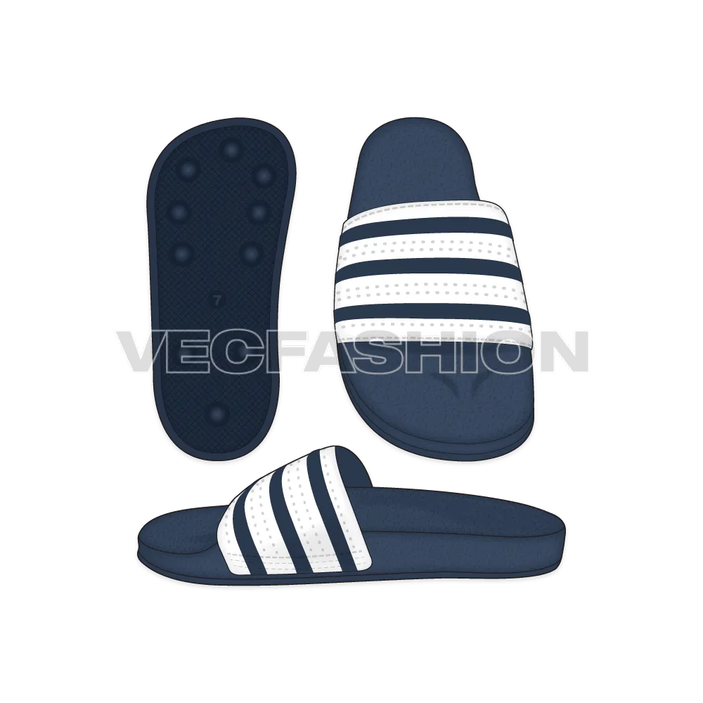 Nautical Casual Slippers