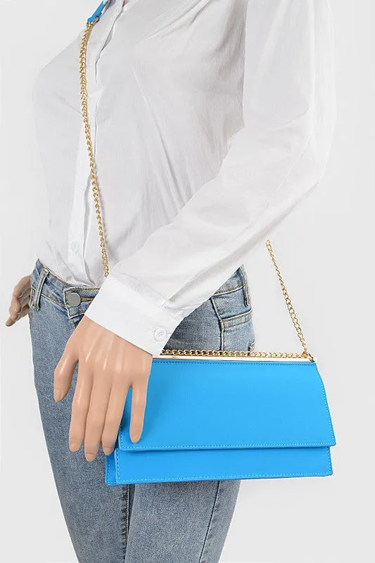 Nylon Flap Shoulder Bag
