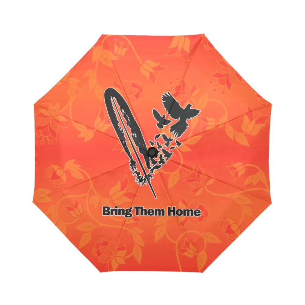 Orange Days Orange Bring Them Home Auto-Foldable Umbrella