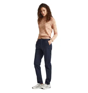 Pepe Jeans pantalone da donna in cotone Tracy PL2116960 594 blu