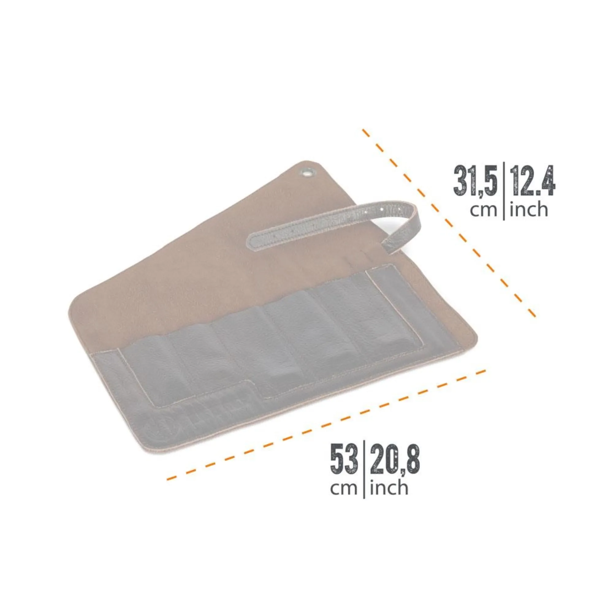 PETROMAX | LEATHER CUTLERY BAG - Borsa portaposate - In pelle!