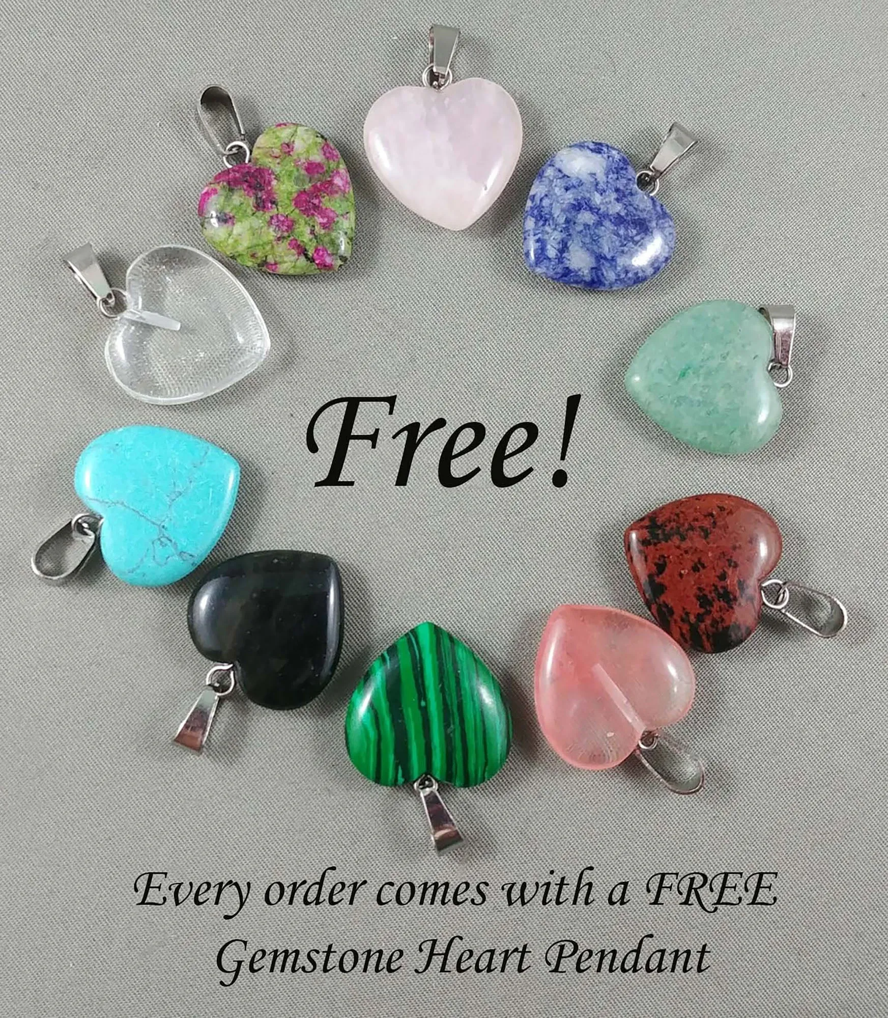 Plain Cotton Bag for Gemstones 18x13cm