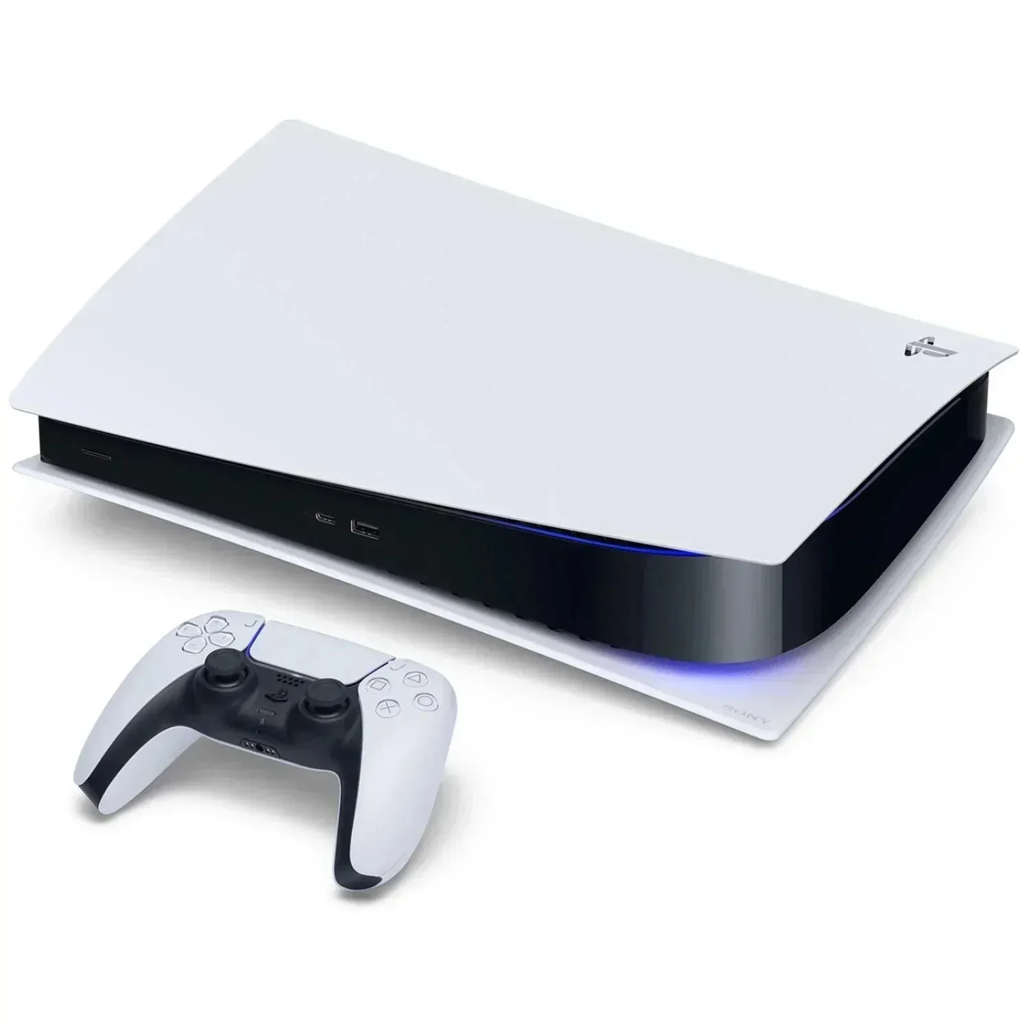 Play Station 5 Digital Console with Dual Charging Dock Station Bundle
