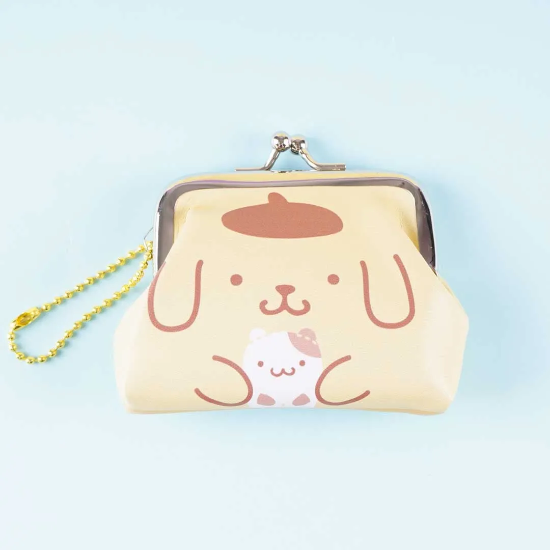Pompompurin Friend Hug Clasp Coin Purse