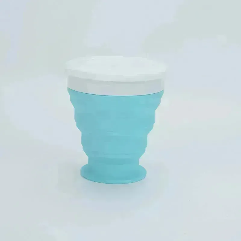 Portable Silicone Foldable Compressible Lunch Box container