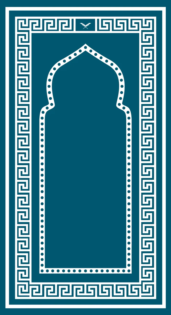 Prayer Mat Sajda Foldable-Teal