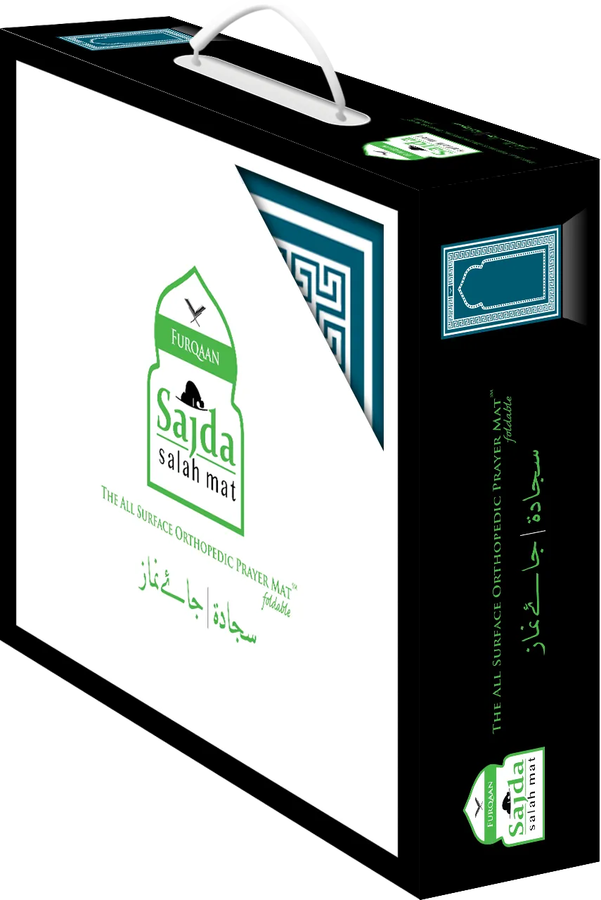 Prayer Mat Sajda Foldable-Teal