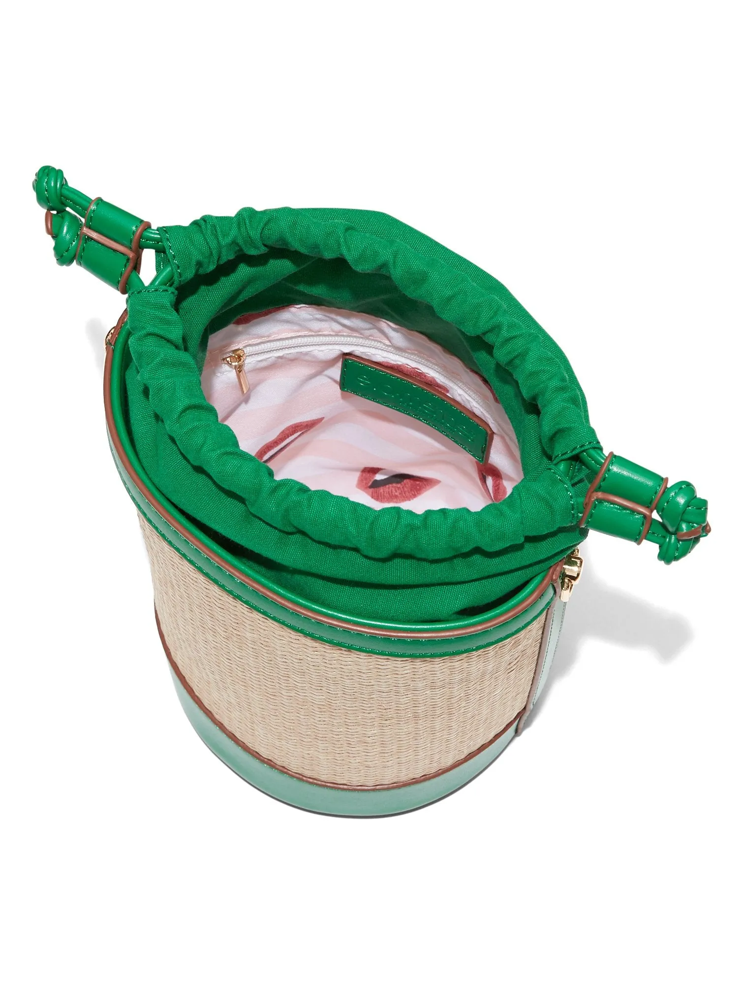 Raffia Bucket Bag - Eva Mendes Collection