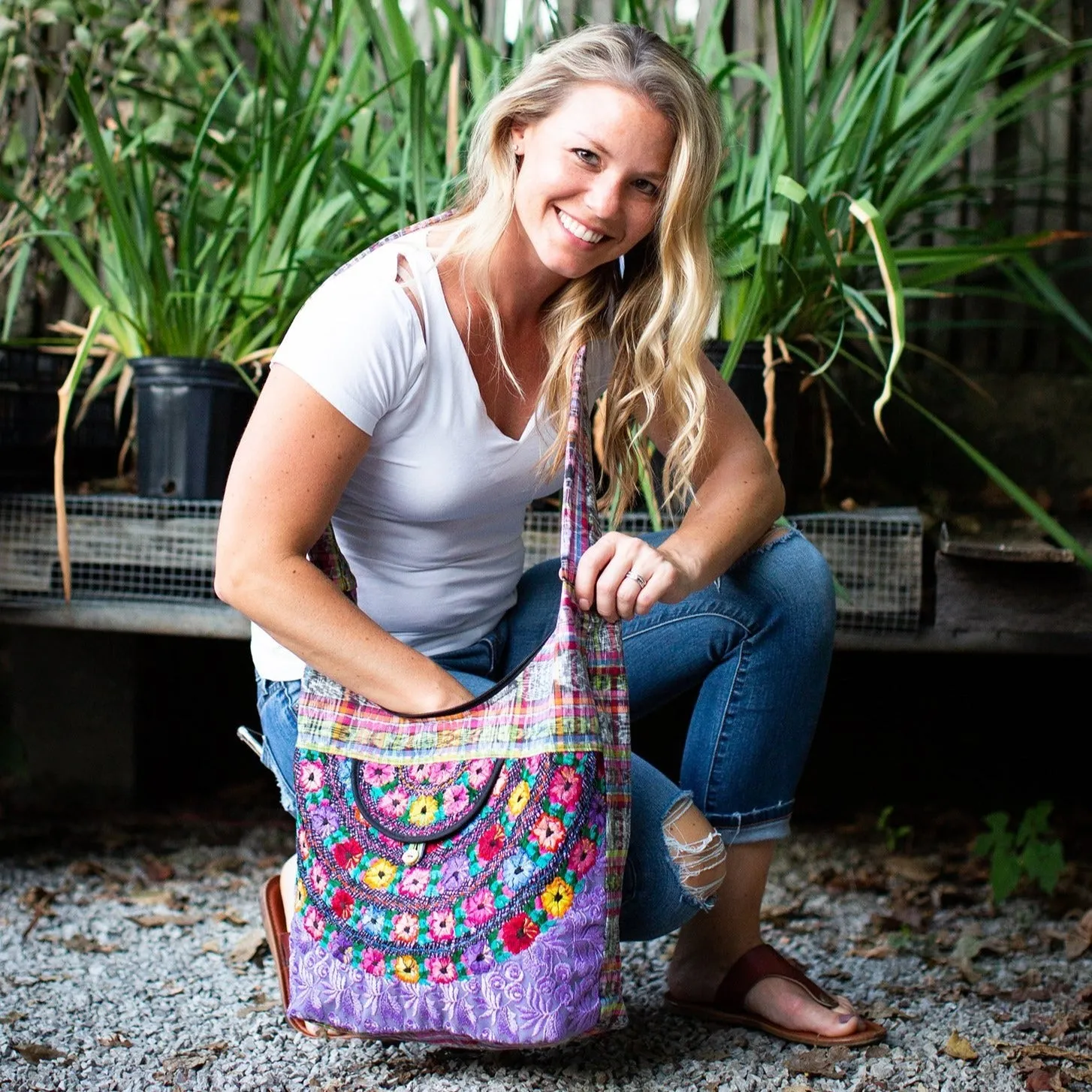 Recycled Guatemalan Huipile Purse
