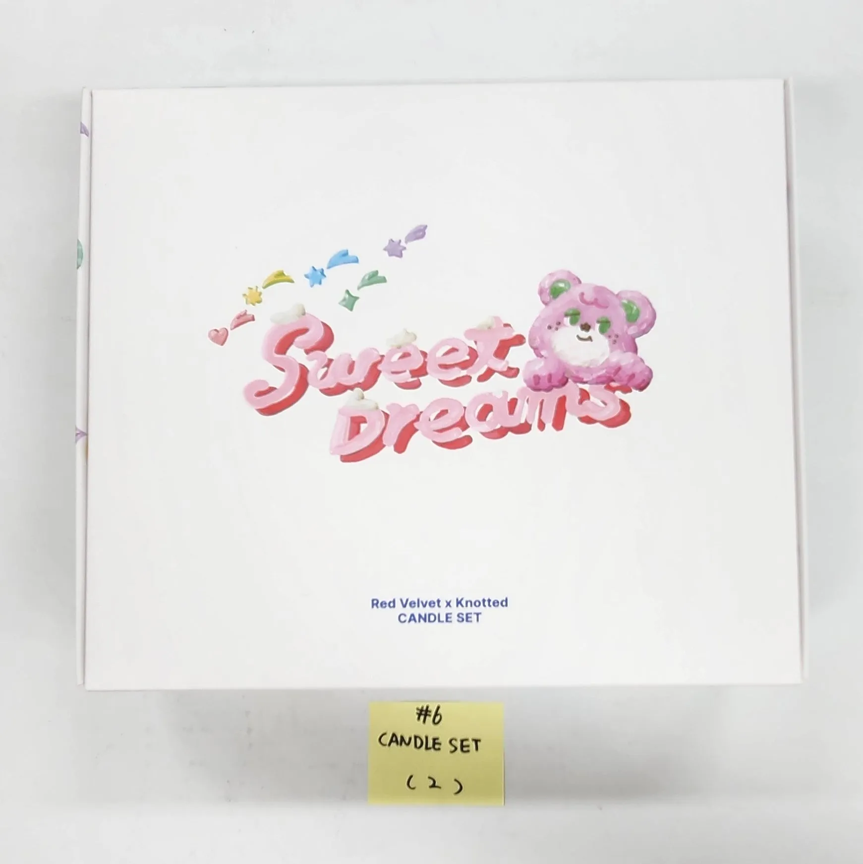Red Velvet x Knotted "Sweet Dreams" - Official MD [Plush Keyring, Candle Set, Reusable Bag, Smart Tok, Photocard Holder] [24.11.15]
