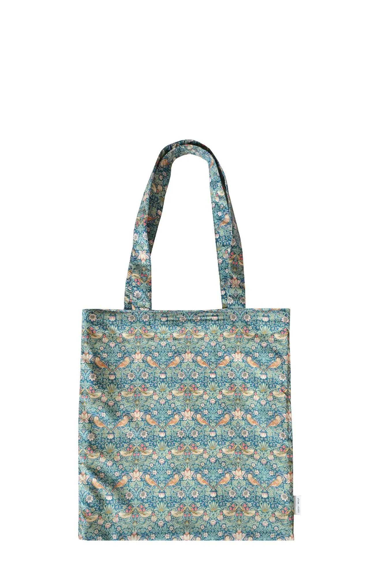 Reusable Shopping Bag made with Liberty Fabric STRAWBERRY THIEF