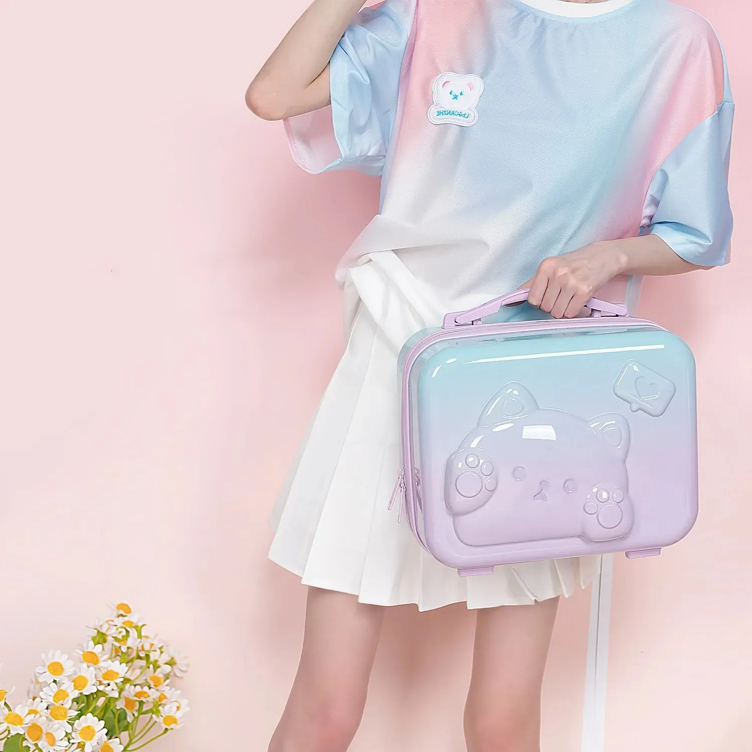 Secure Neko Storage Case for Nintendo Switch
