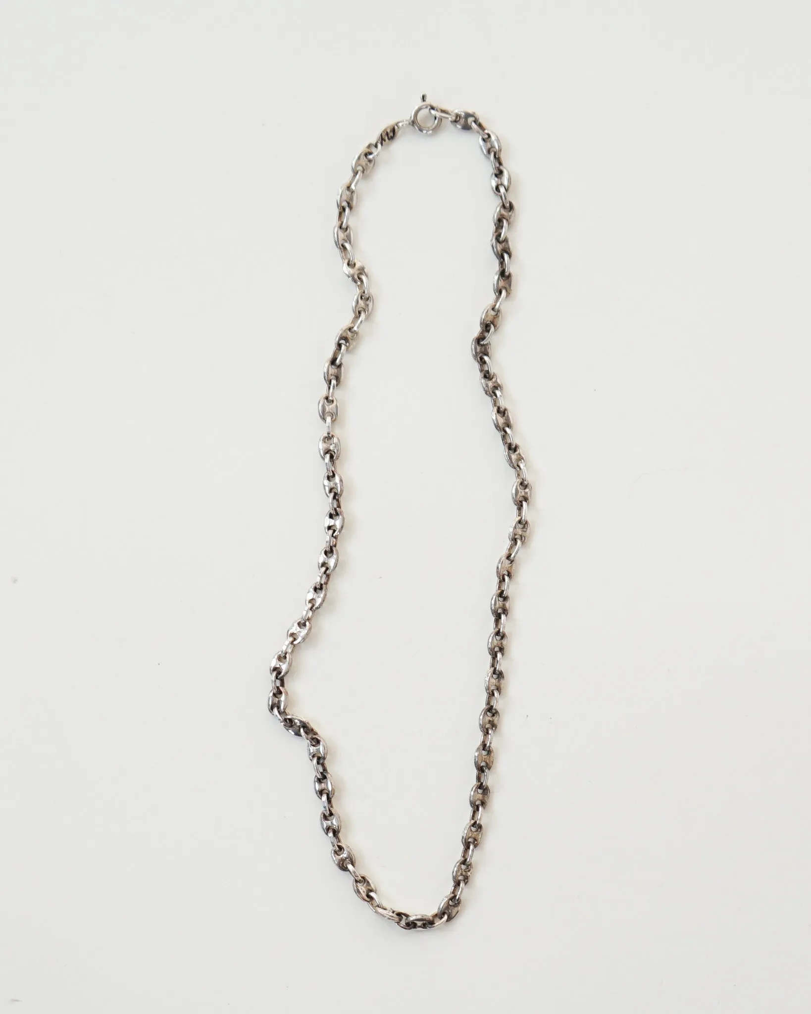 Silver Anchor Necklace