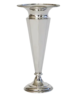 Silver Rose Vase 04