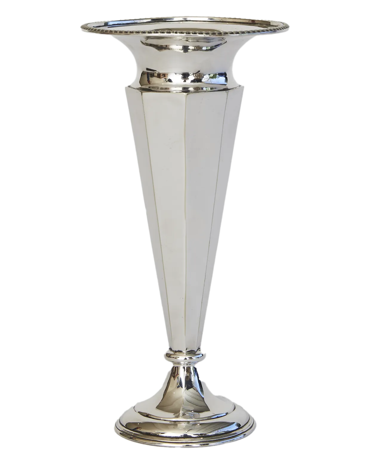 Silver Rose Vase 04