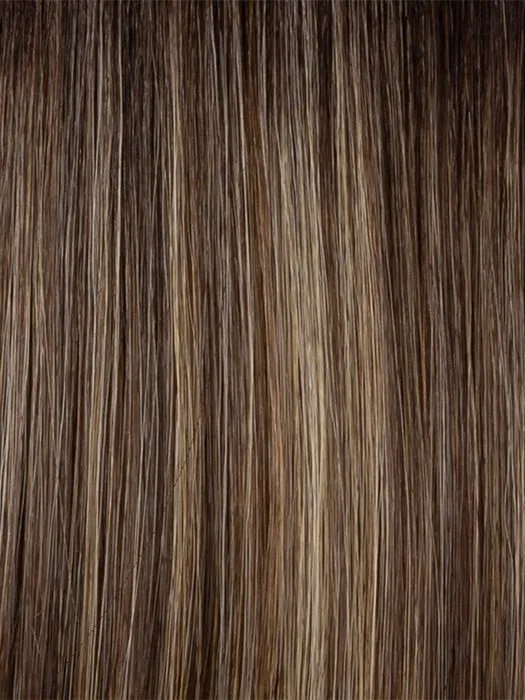 Sleek Style Bun & Bangs | Synthetic Hairpiece