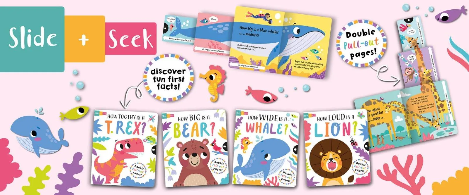 Slide and Seek Book: How Wide is a Whale?