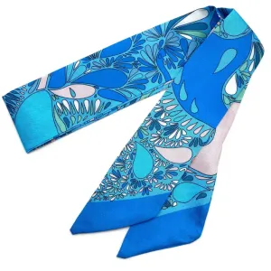 Splash Scarf - Blue