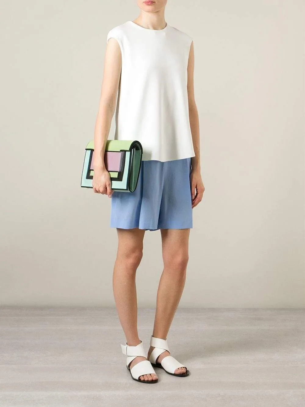Square On Square Clutch