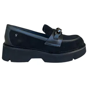 Stonefly mocassino da donna Tessa 221626 000 nero