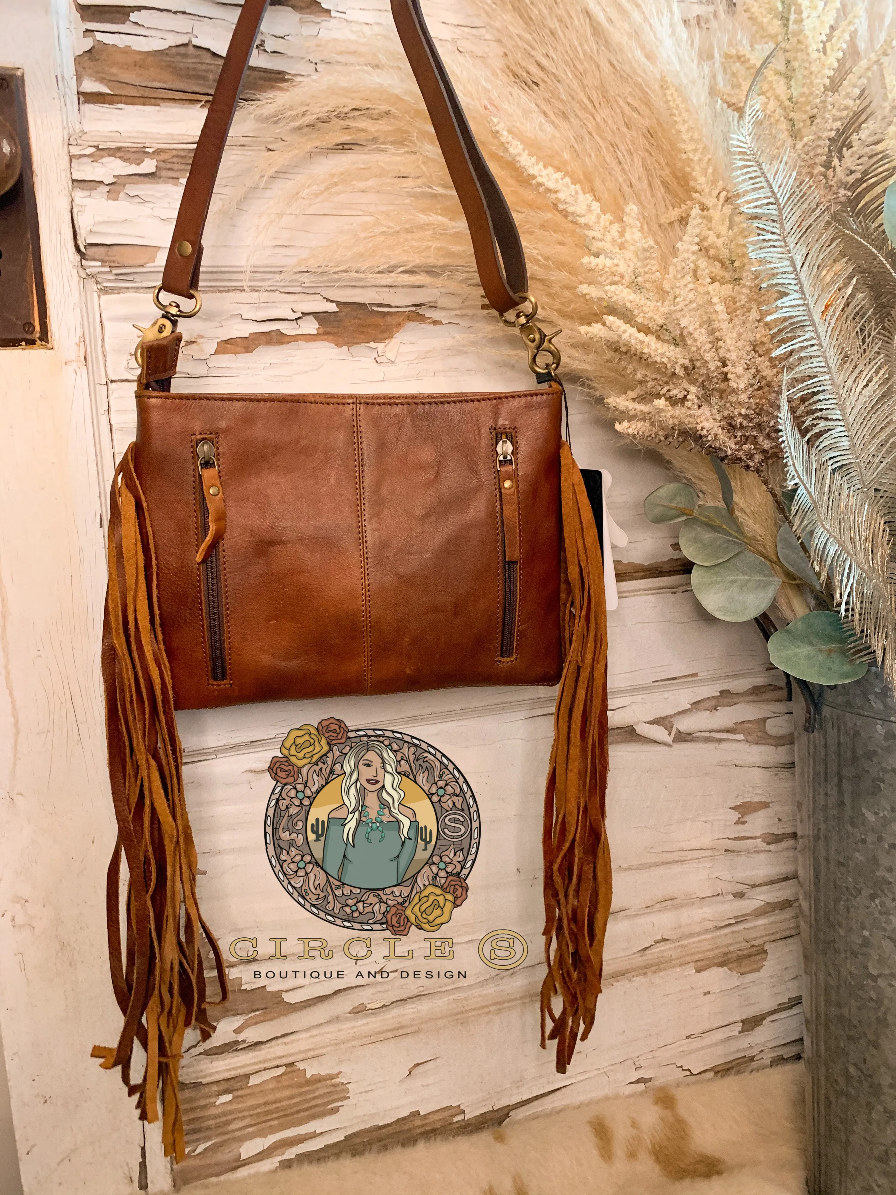 Sunflower Feather Bag