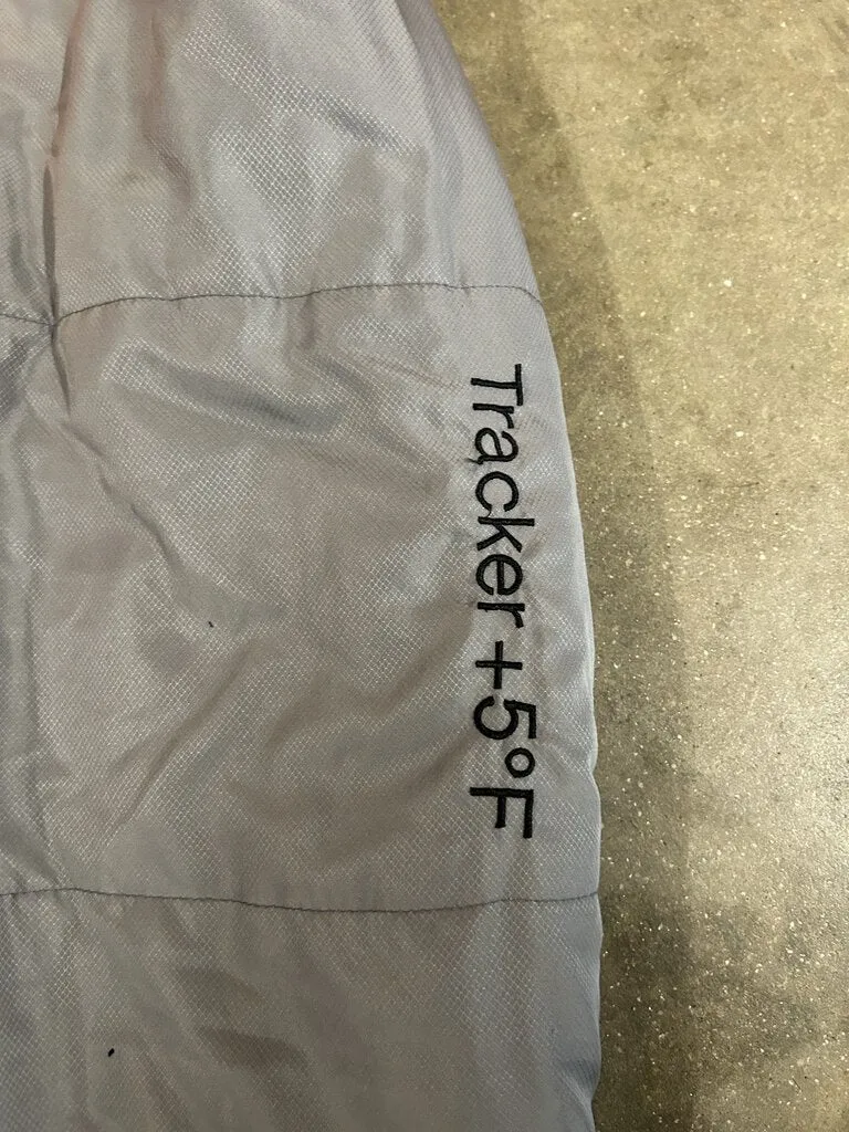 Teton Sports Tracker  5 F Sleeping Bag, Red/Grey