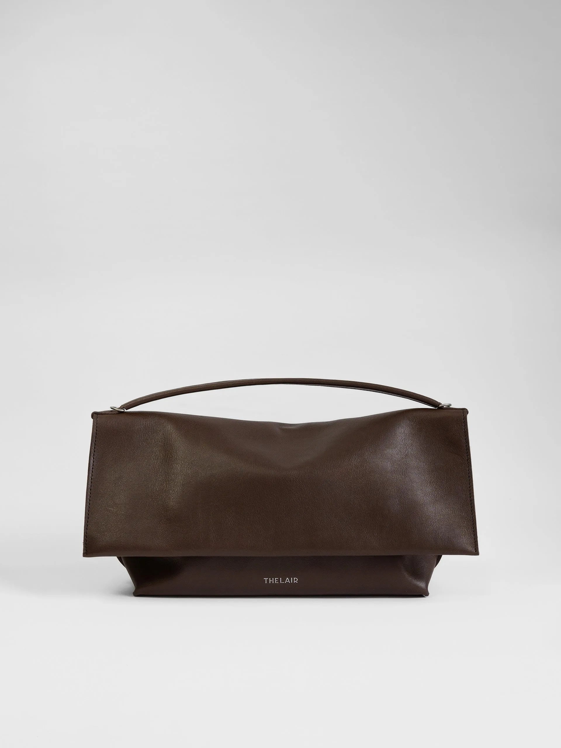 The Lair Camille Pouch Medium Mahogany