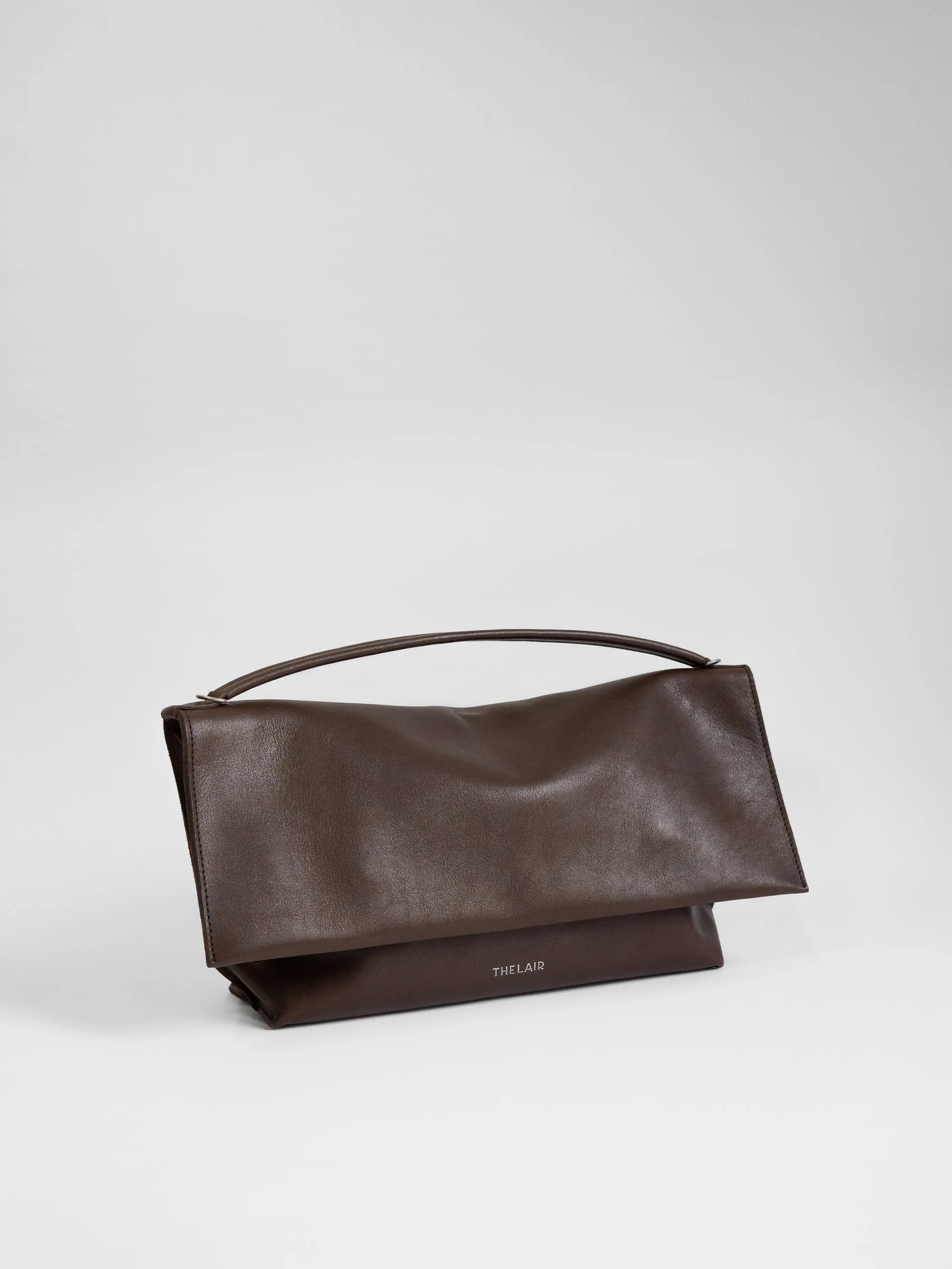 The Lair Camille Pouch Medium Mahogany