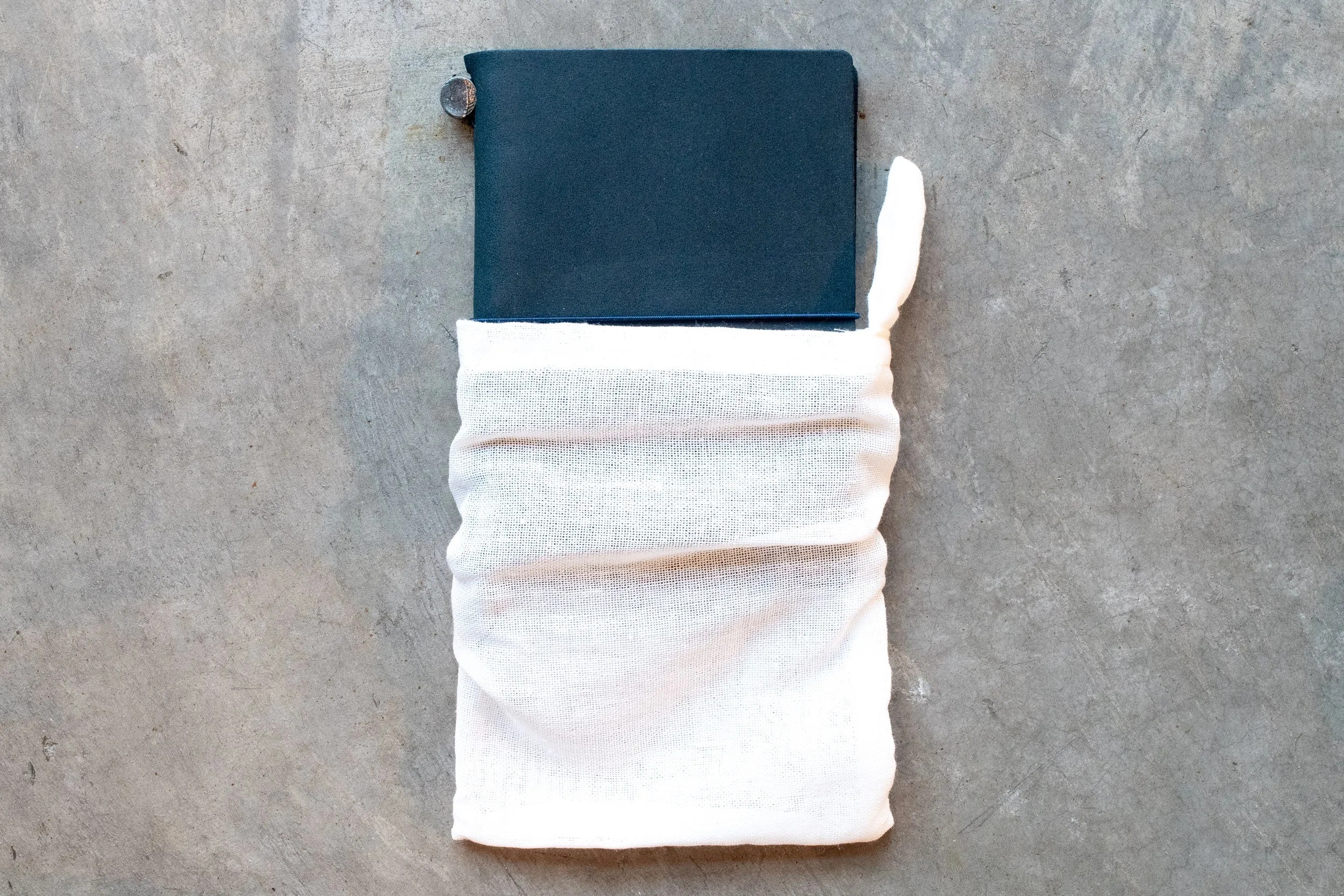 Traveler's Notebook Starter Set, Passport Size, Blue