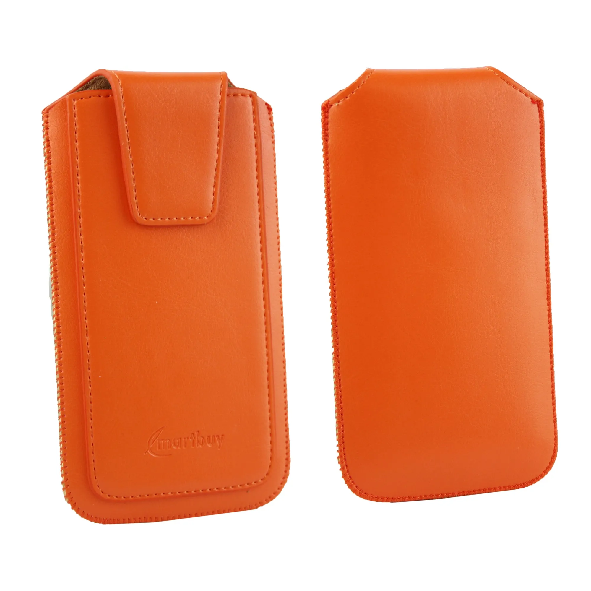 Universal Phone Pouch - Orange Sleek