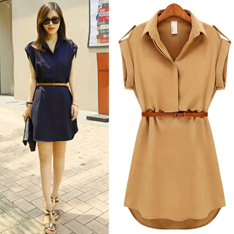 VenusFox Women Summer Evening Party Beach Mini Dresses Plus Size