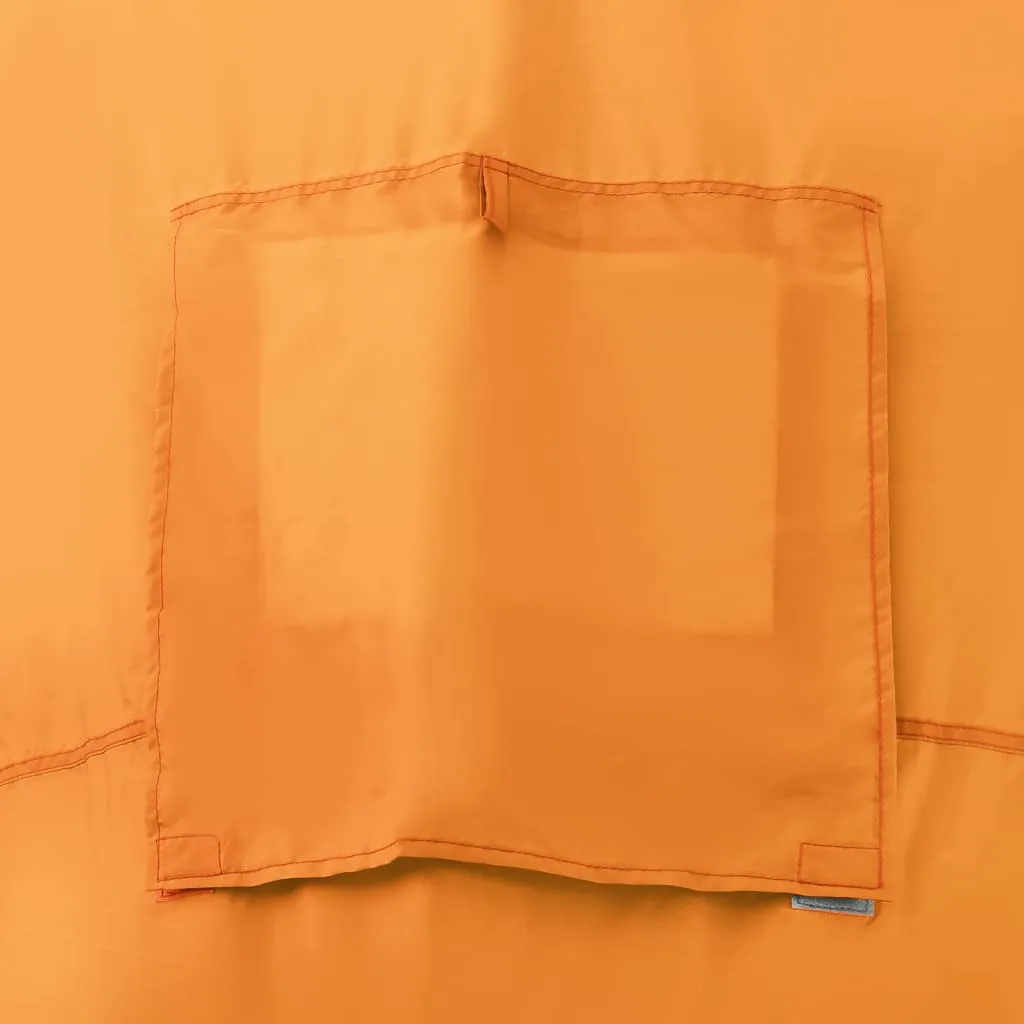 vidaXL Camping Tent 6 Persons Gray and Orange - Spacious and Easy-to-Set-Up