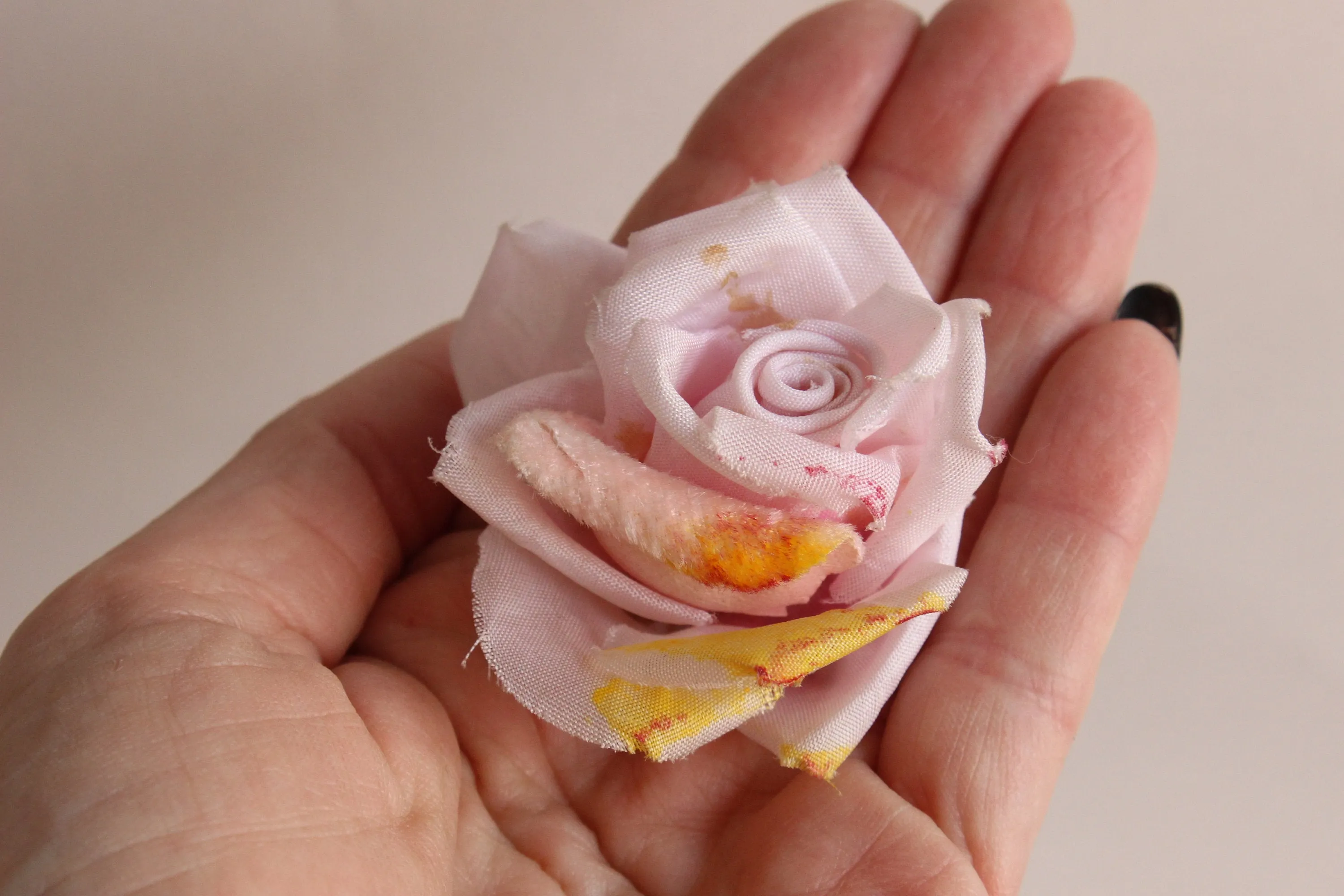 Vintage 1930s 1940s Millinery Flowers / Set of Three