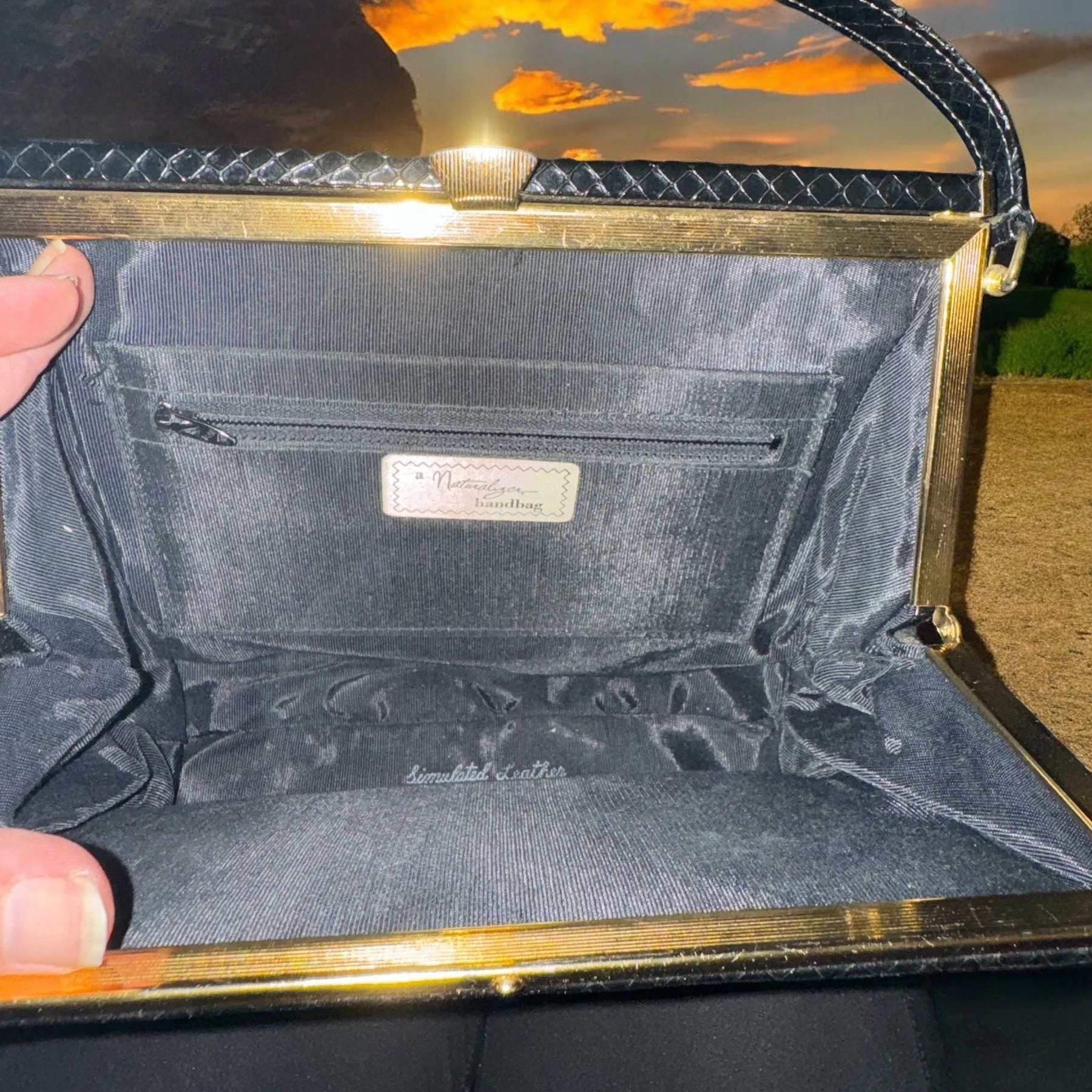 Vintage 60’s Naturalizer handbag purse
