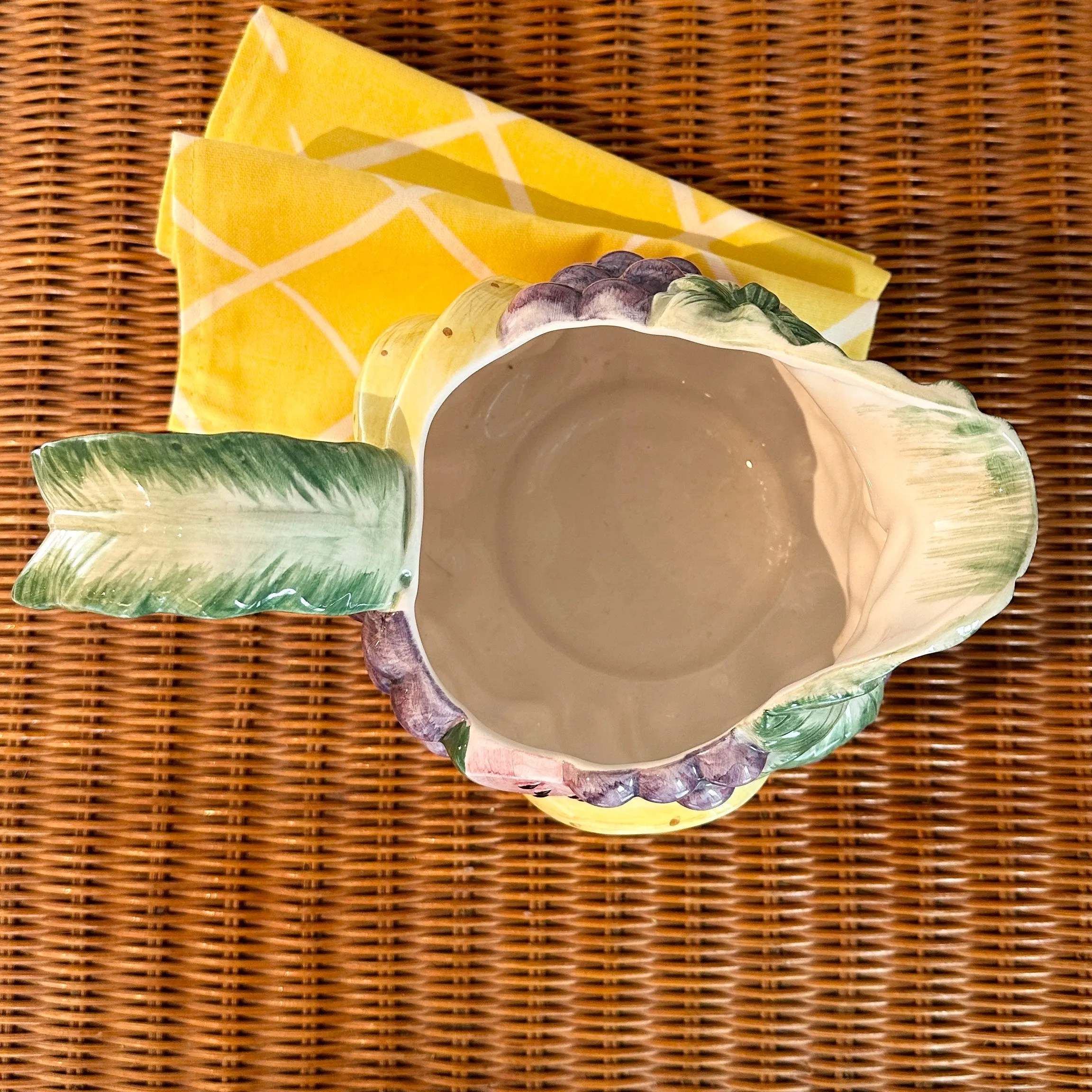 Vintage Ceramic Fruit Pitcher