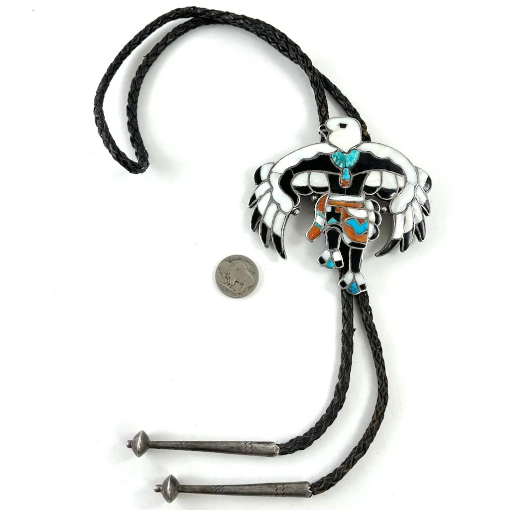 Vintage Eagle Dancer Bolo<br>By Dixon Shebola