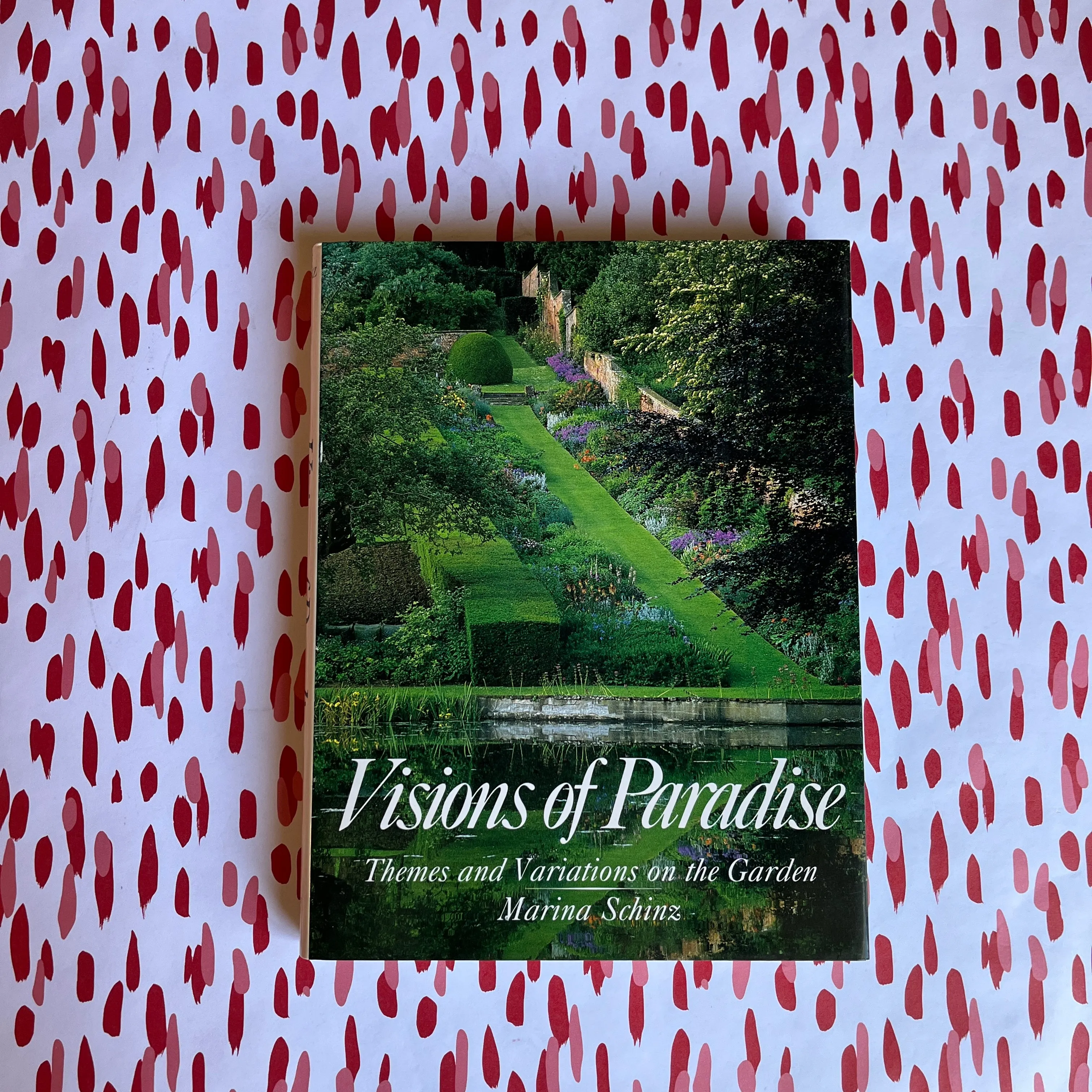 Vintage Garden Design Books, Set of 4